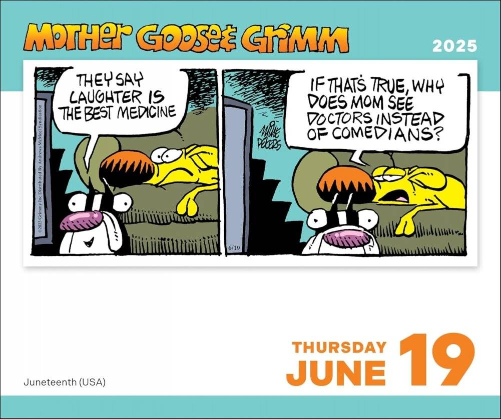 Mother Goose and Grimm 2025 Day-to-Day Calendar фото книги 4