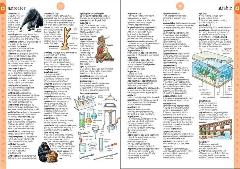 Illustrated English Dictionary фото книги 3