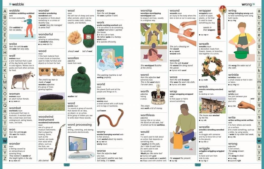 Children's Illustrated Dictionary фото книги 5
