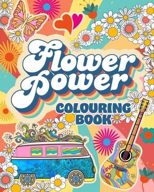 Flower Power Colouring Book | Flower Power Colouring Book