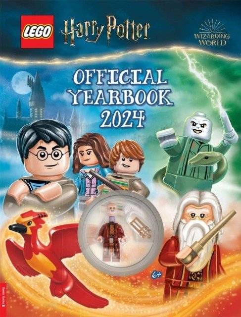 Lego Harry Potter: Official Yearbook 2024 (with Albus Dumbledore minifigure) | Lego Harry Potter Official Yearbook 2024 with Albus Dumbledore Minifigure