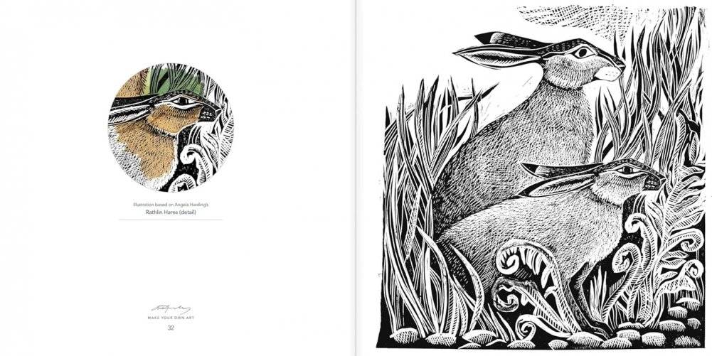 Angela Harding Coloring Book фото книги 3