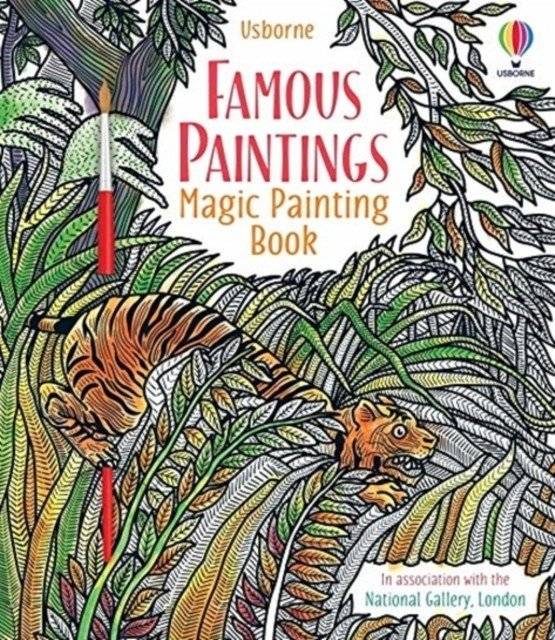 Волшебная раскраска: известные картины | Magic Painting: Famous Paintings