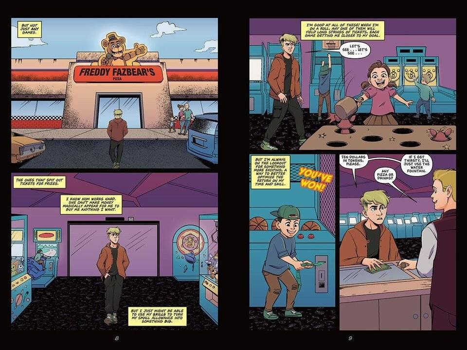 Five Nights at Freddy`s: Fazbear Frights Graphic Novel Collection Vol. 5 фото книги 4