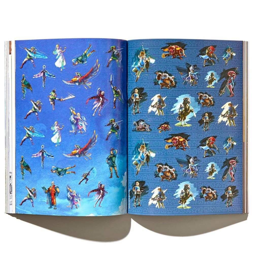 The Legend of Zelda Official Sticker Book (Nintendo) фото книги 2