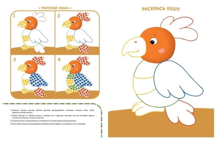Рисуем пальчиками для детей 3-4 лет фото книги 3