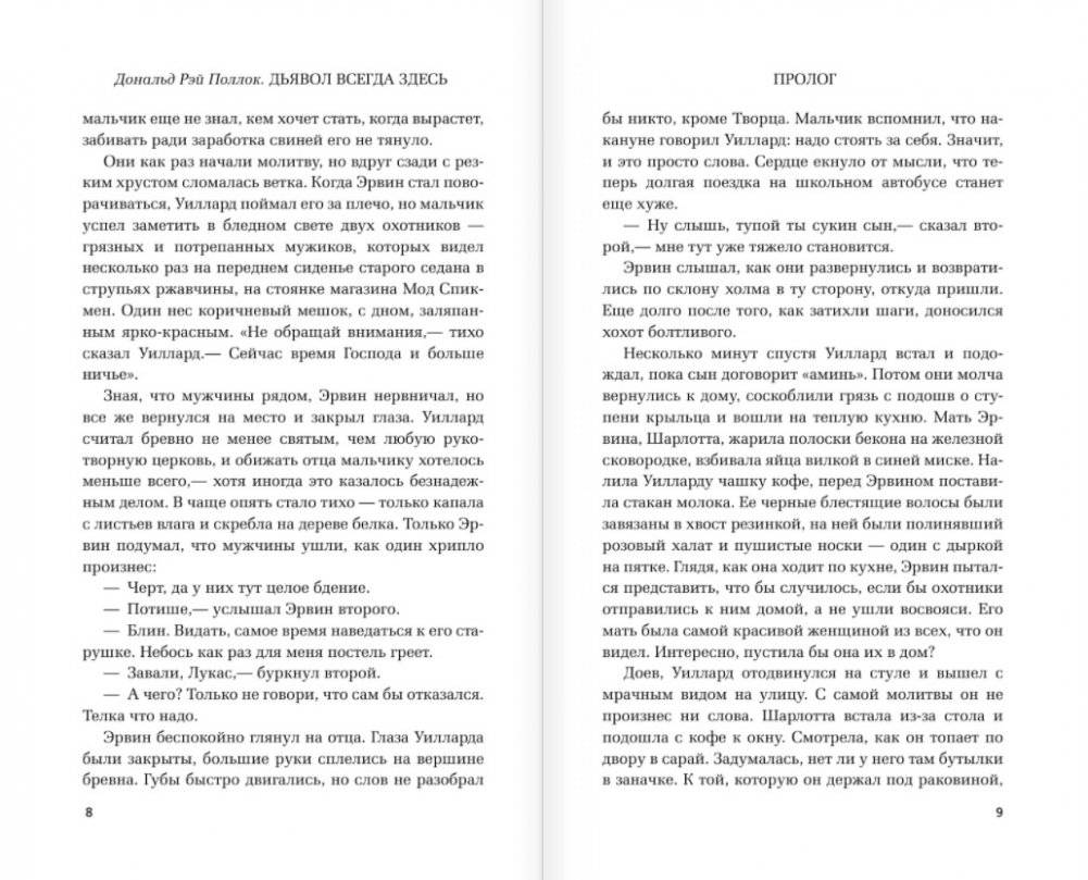 Дьявол всегда здесь фото книги 3