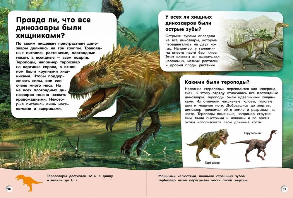 Большая книга динозавров. Вопросы и ответы фото книги 6