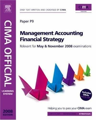 CIMA Official Learning System Management Accounting | CIMA Official Learning System: Management Accounting