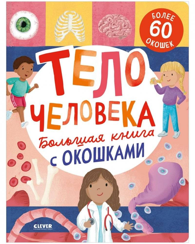 Большая книга с окошками. Тело человека | The Big Book of Windows: The Human Body