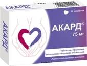 Polpharma Acard, 75 mg, 30 tablets
