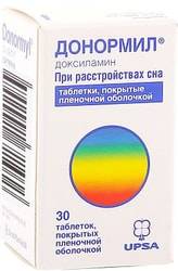 UPSA Donormyl, 15 mg, 30 tab.