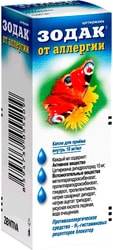 Zentiva Zodak Drops, 10 mg / 1 ml, 20 ml.